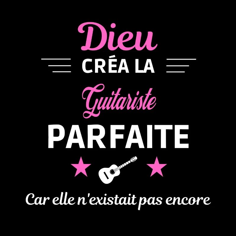 dieu créa la parfaite humour Guitariste