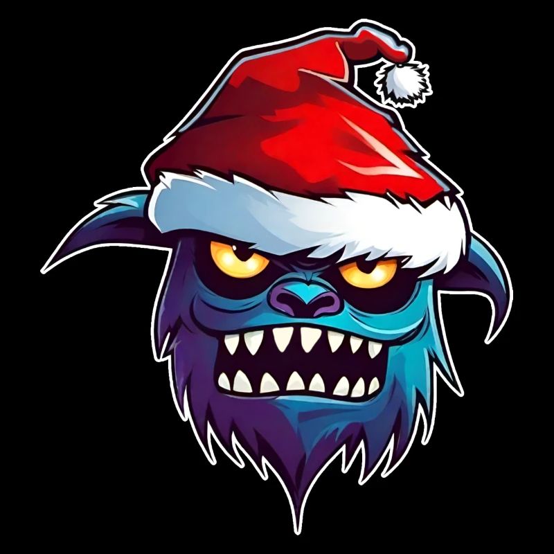 Monstre de Noël laid