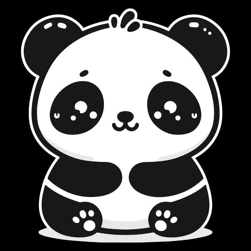 Pippin le panda espiègle : votre compagnon câlin