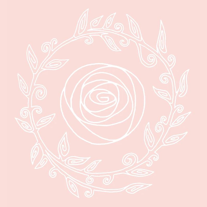 Fleur couronnée blanche