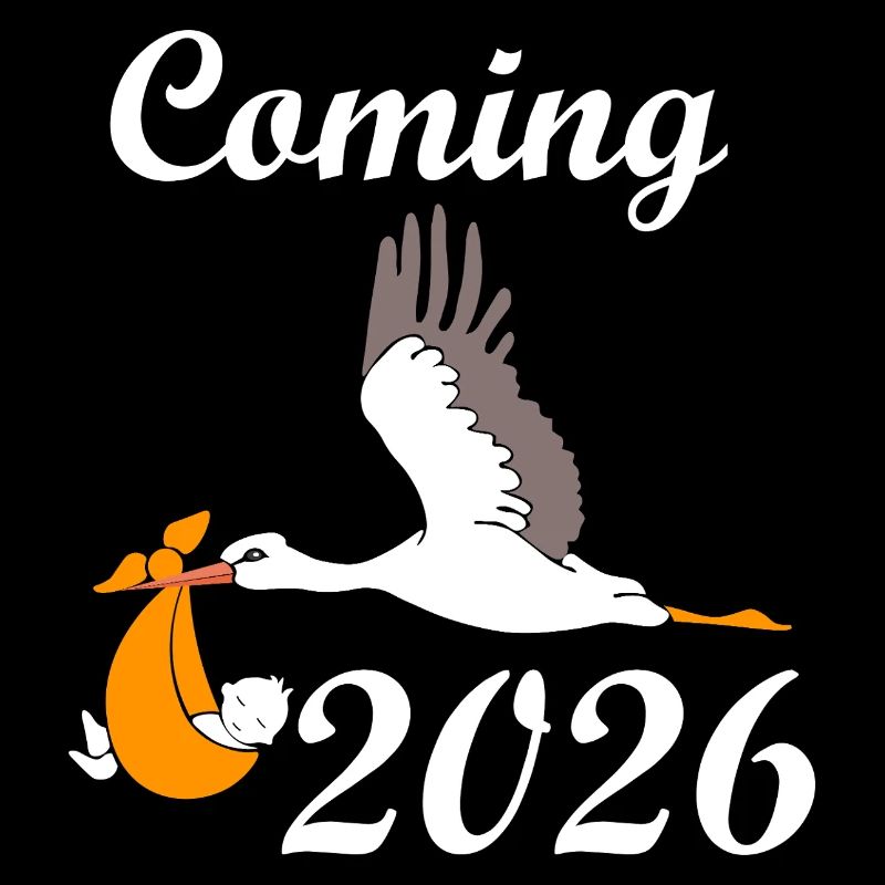 Annonce de bébé Stork Arrival 2026