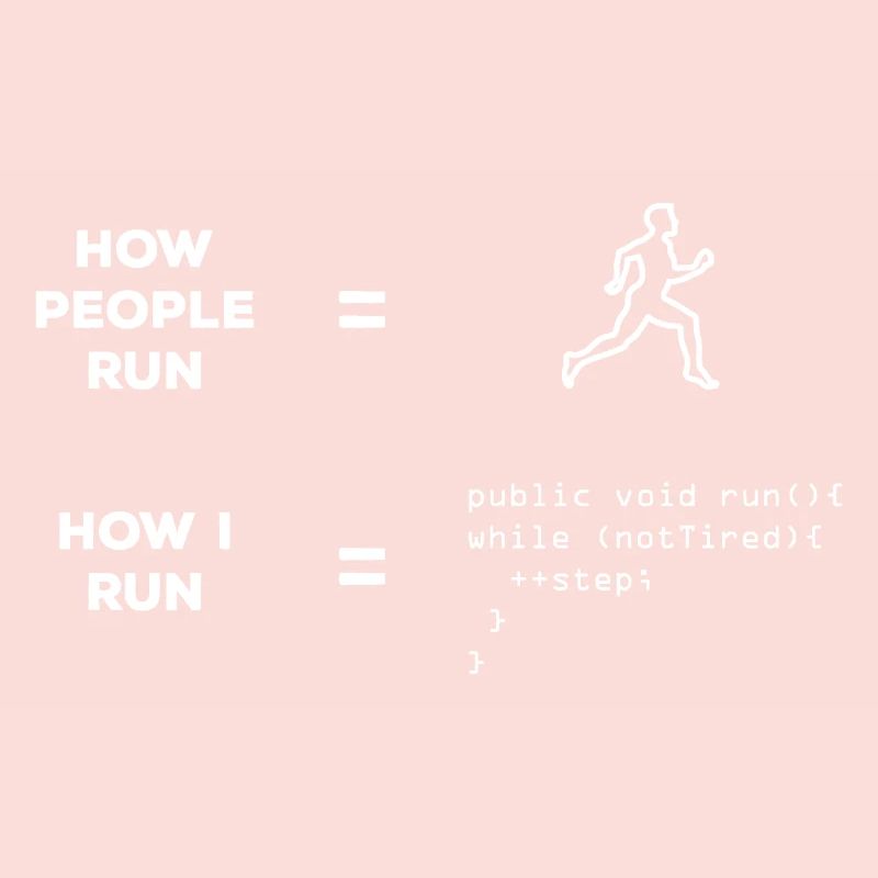 Software developer runner