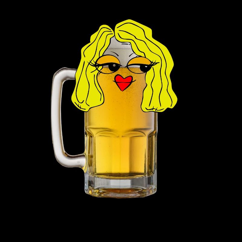 Kühles Blondes Bier