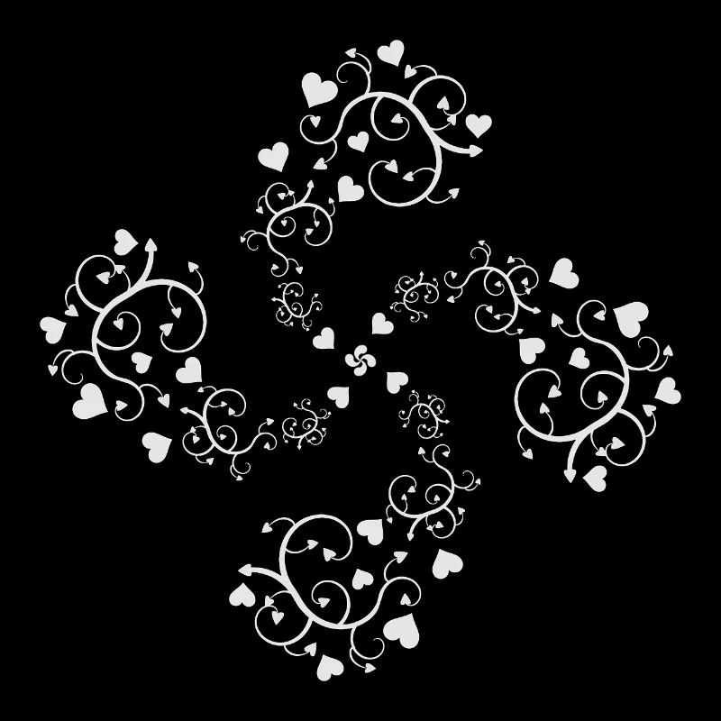 Basque hearts cross 2
