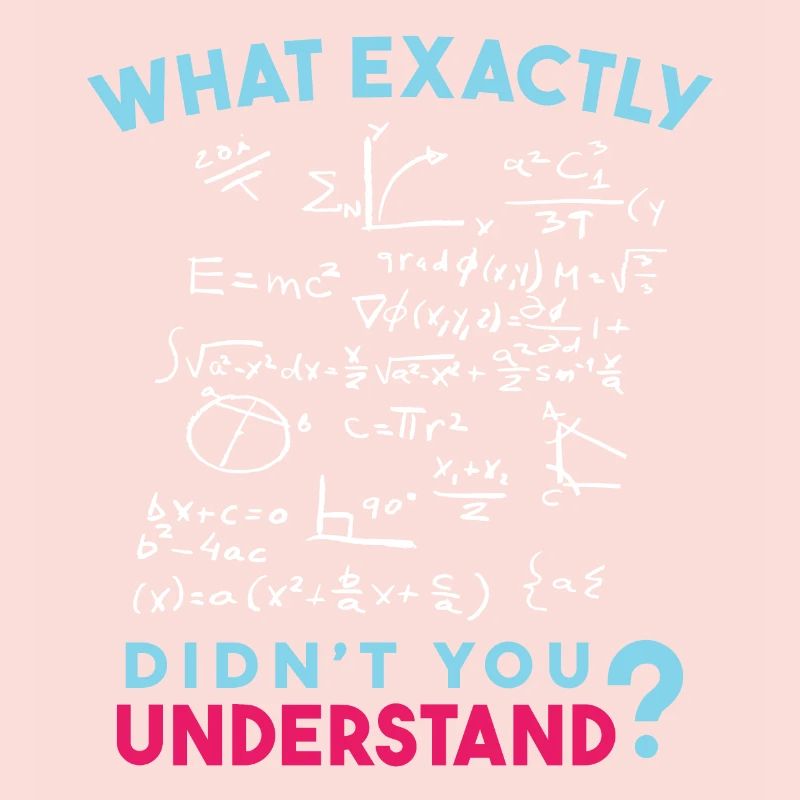 Physique Math Formule Blague