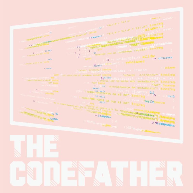 Le Codefather Programmeur Codage Coder Drôle