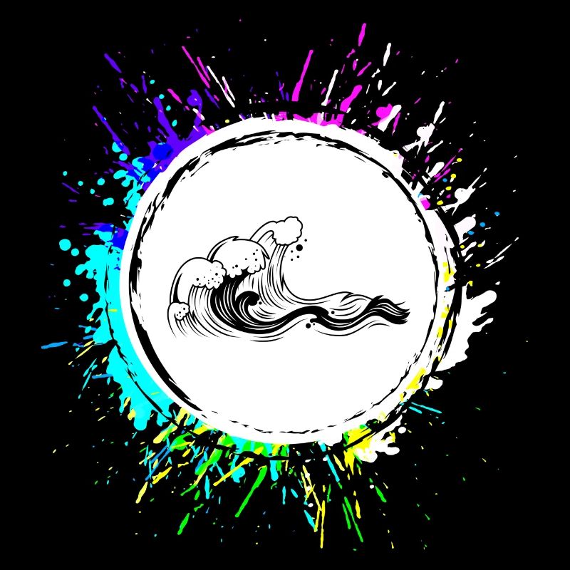 Wave icon symbol