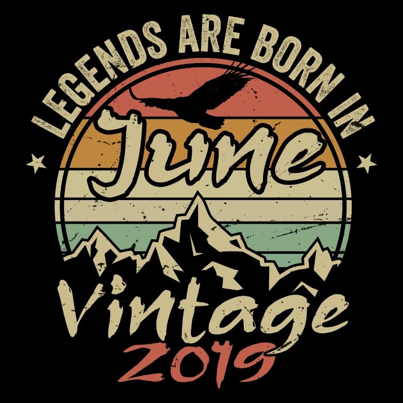 Geburtstag Juni 2019 geboren im Juni 2019 Retro 2019