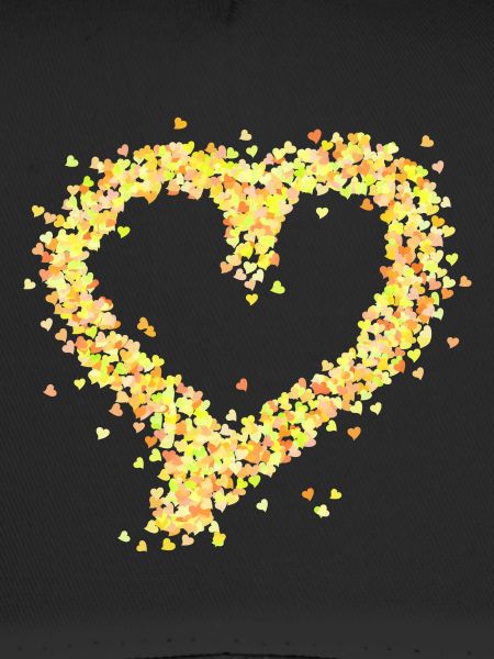 Heart yellow