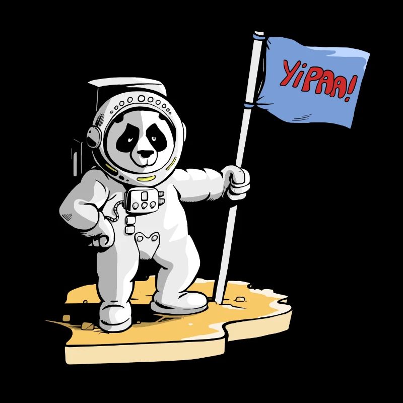 Panda Cosmonaute