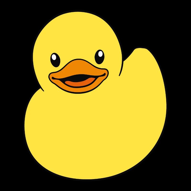 Squeaky duck, a rubber duck, rubber duck, duck