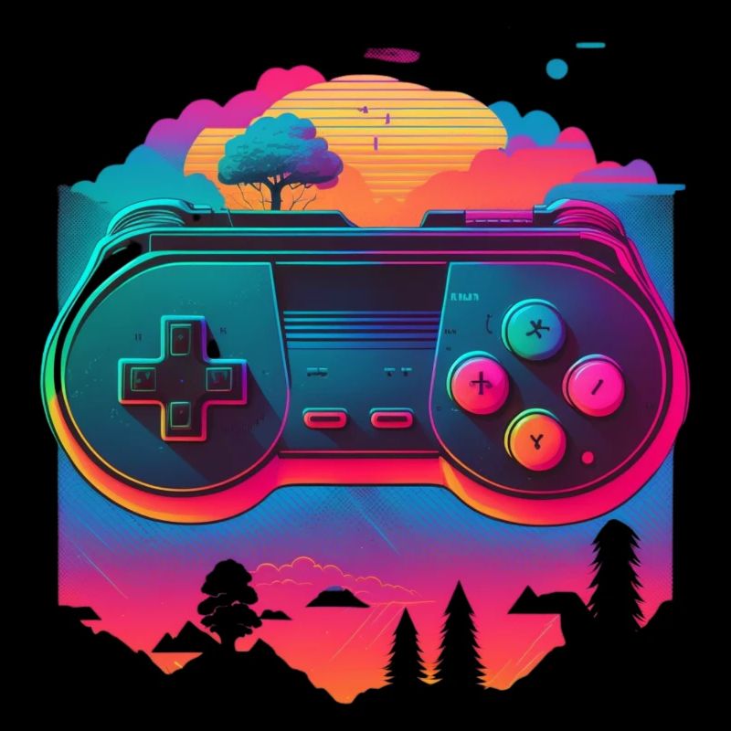 Console rétro