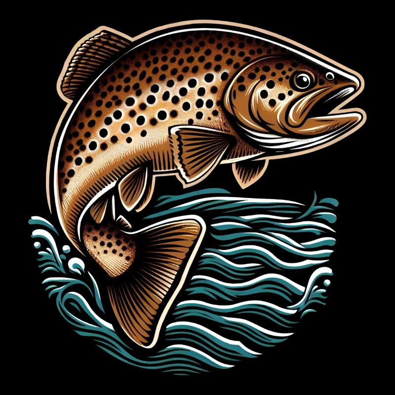 Bachforelle Forelle Angeln Fisch
