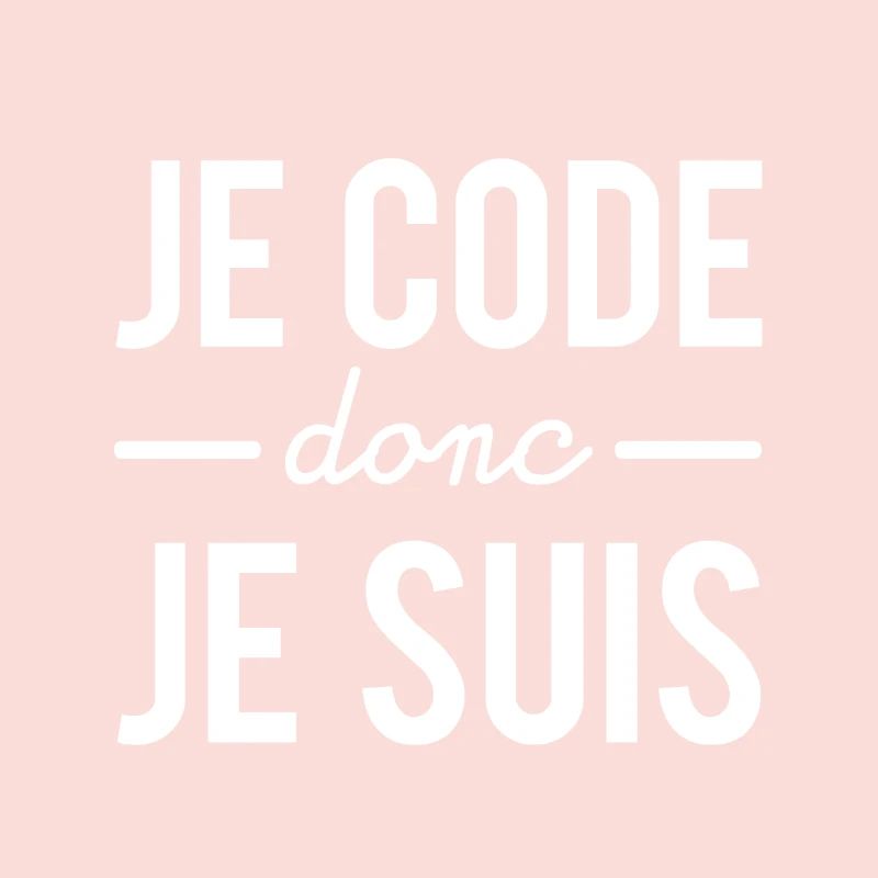 Je code donc je suis humour codeur