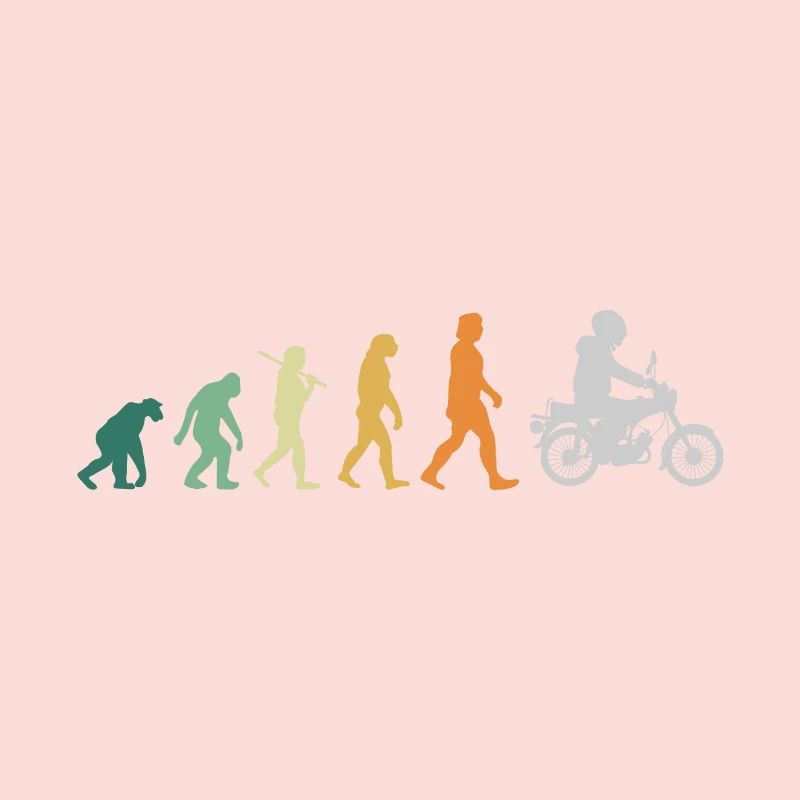 Moped DDR Mofa Ost S51 Evolution Retro Geschenk