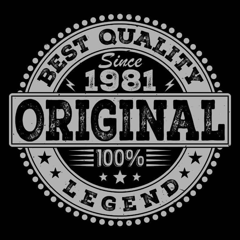 43. Geburtstag Original 1981 Vintage-Geschenk