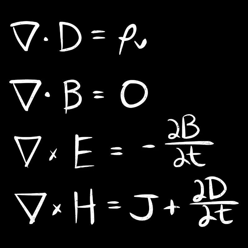 Formule de physique Équations Cadeau de physicien