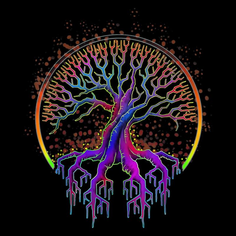 Trippy Goa Psychedelisch Rave Trip Hippie