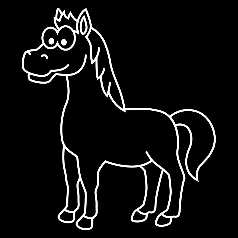 Pferd Comic Tier