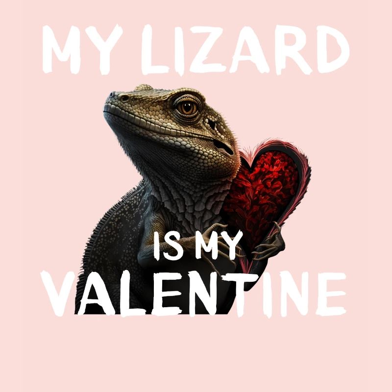 Eidechse Valentinstag