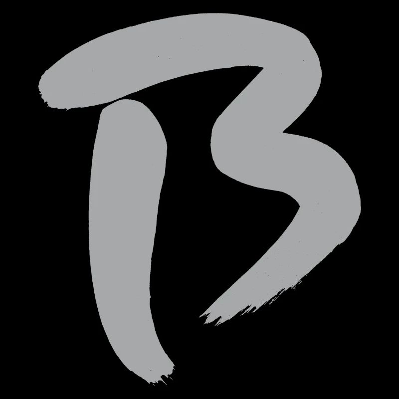 B - Lettre initiale