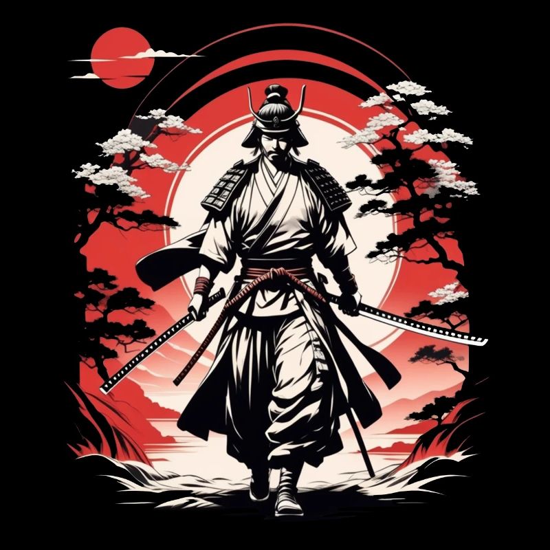 Samurai-Krieger - Japan - Dämon