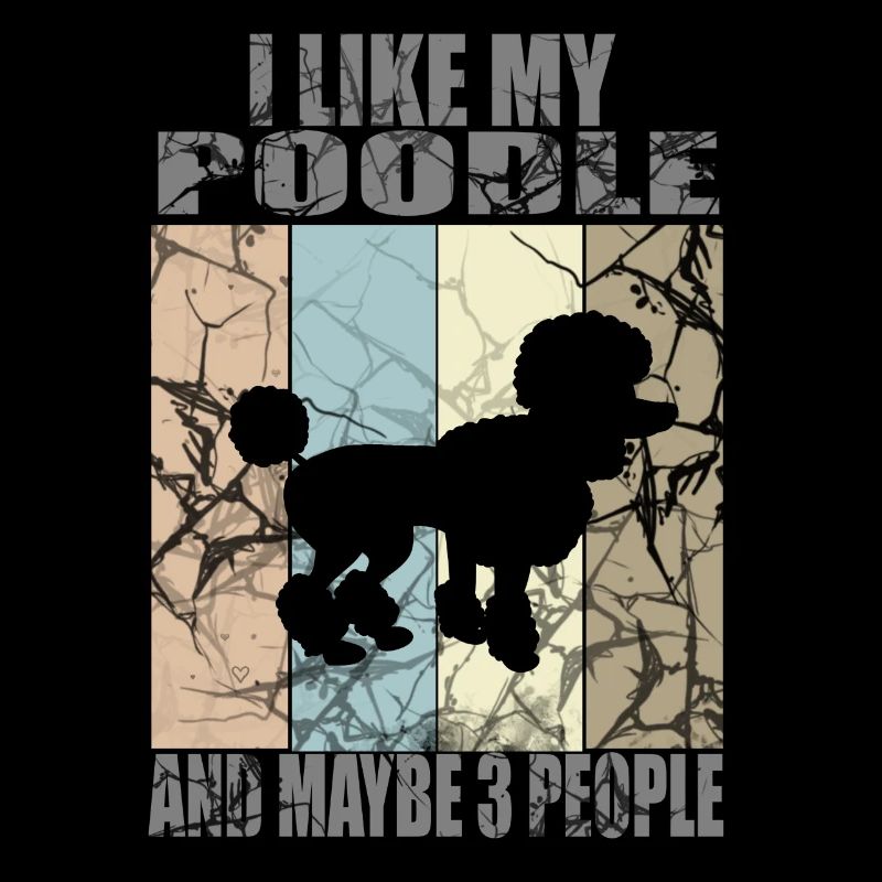 J’AIME MON CANICHE