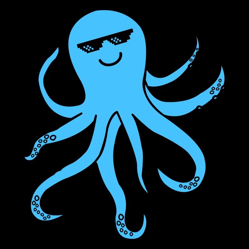 Octopus Octopus Cool Smile