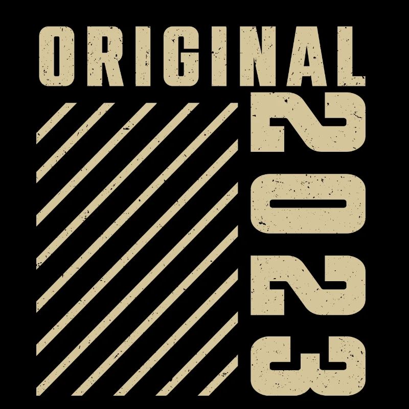 Original 2023 Authentic 2023 Vintage Bursdag