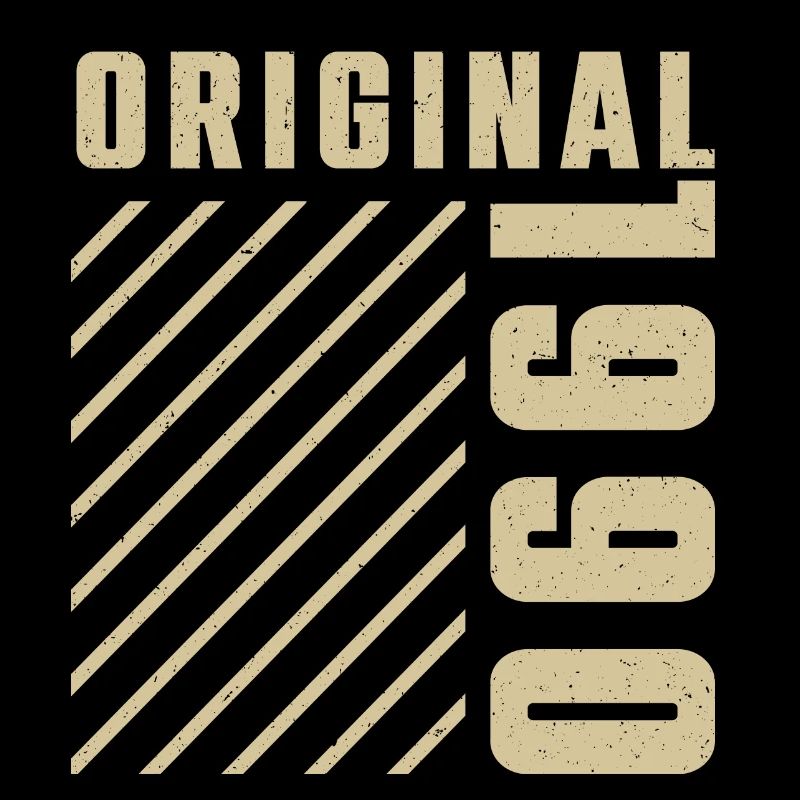 Original 1990 Authentic 1990 Vintage Bursdag