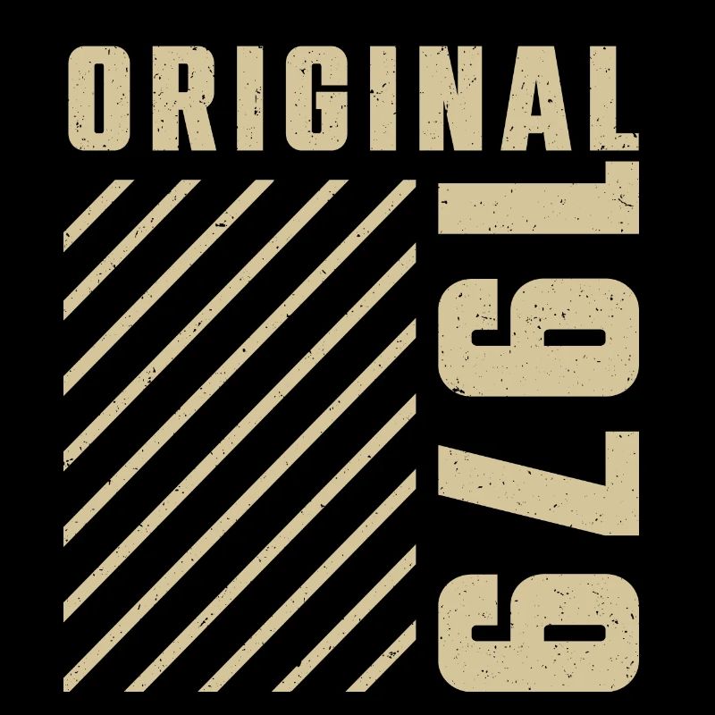 Original 1979 Authentic 1979 Vintage Bursdag