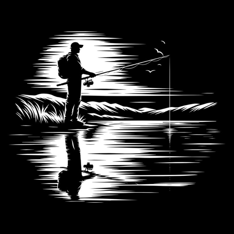 Angler am See