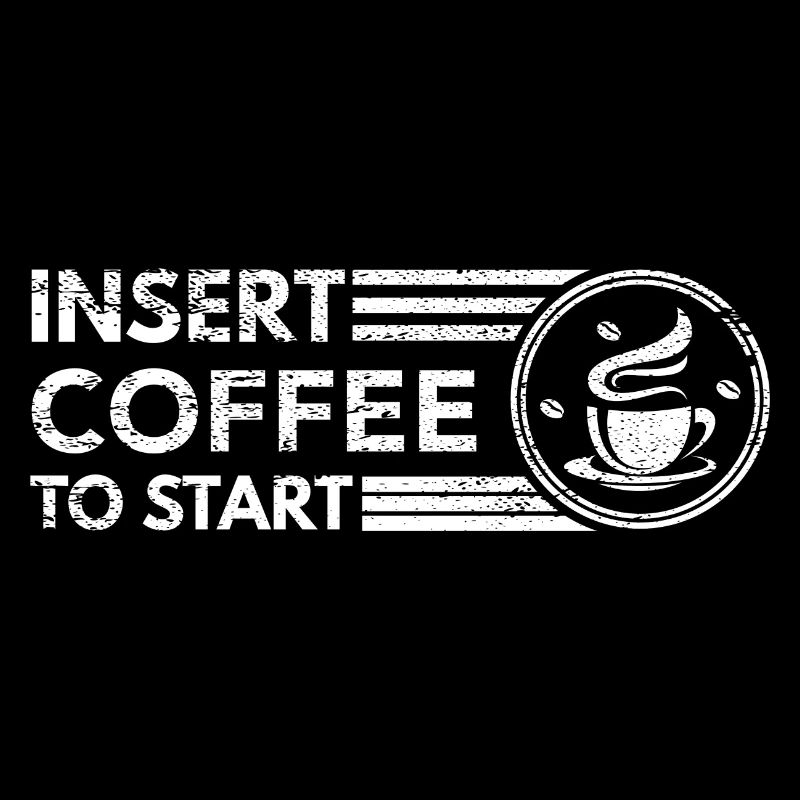 Amateurs de café - Insérez du café pour commencer