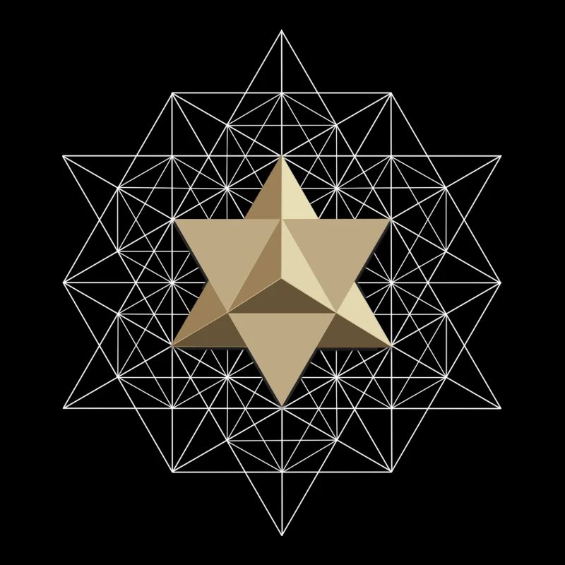 Géométrie sacrée, Vector Equilibrium, Merkaba