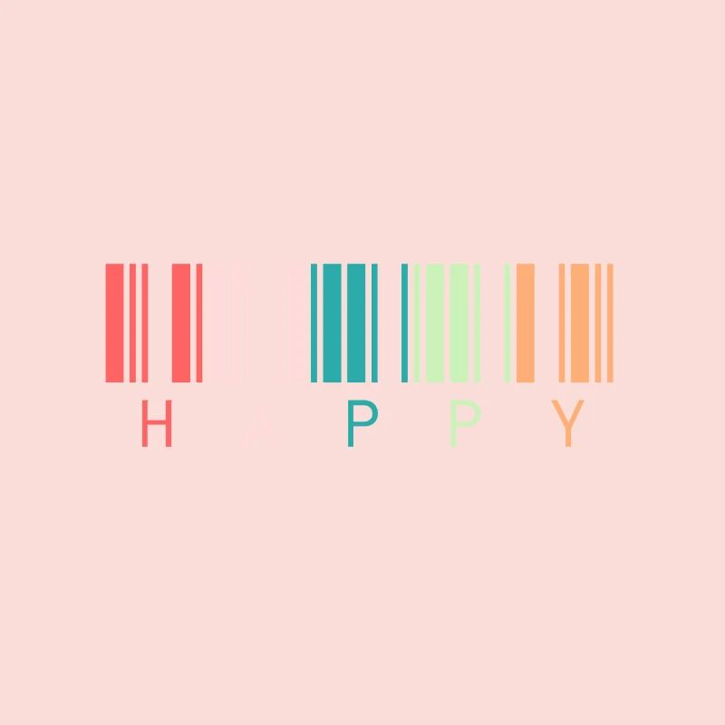 Code-barres « Happy »