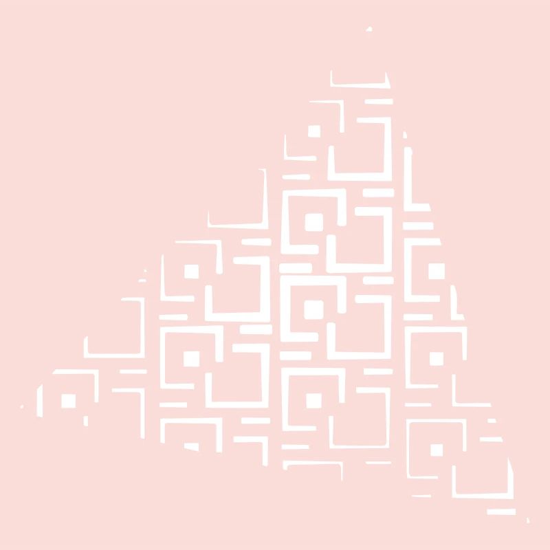 Motif triangle abstrait