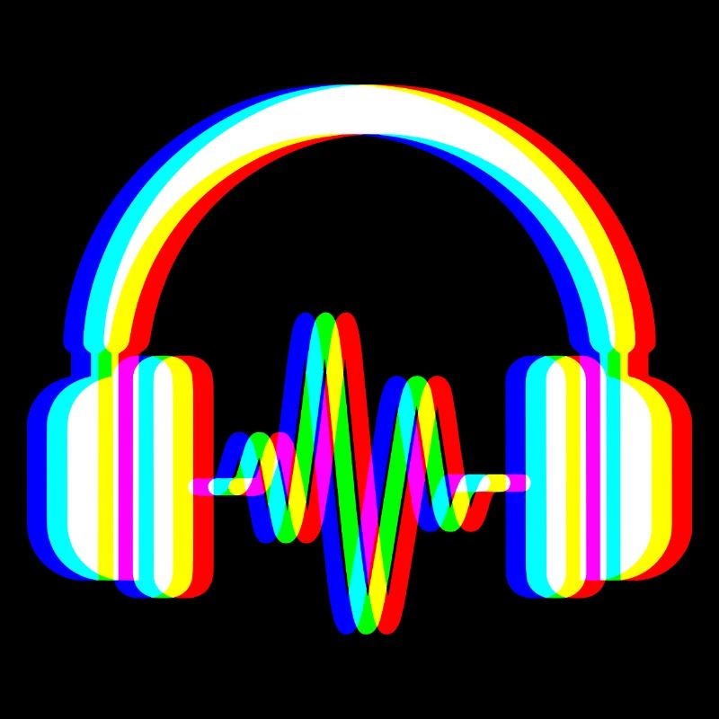 Glitch Kopfhörer – Sound Waves
