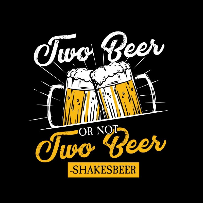 Deux bières - c'est la question de l'alcool