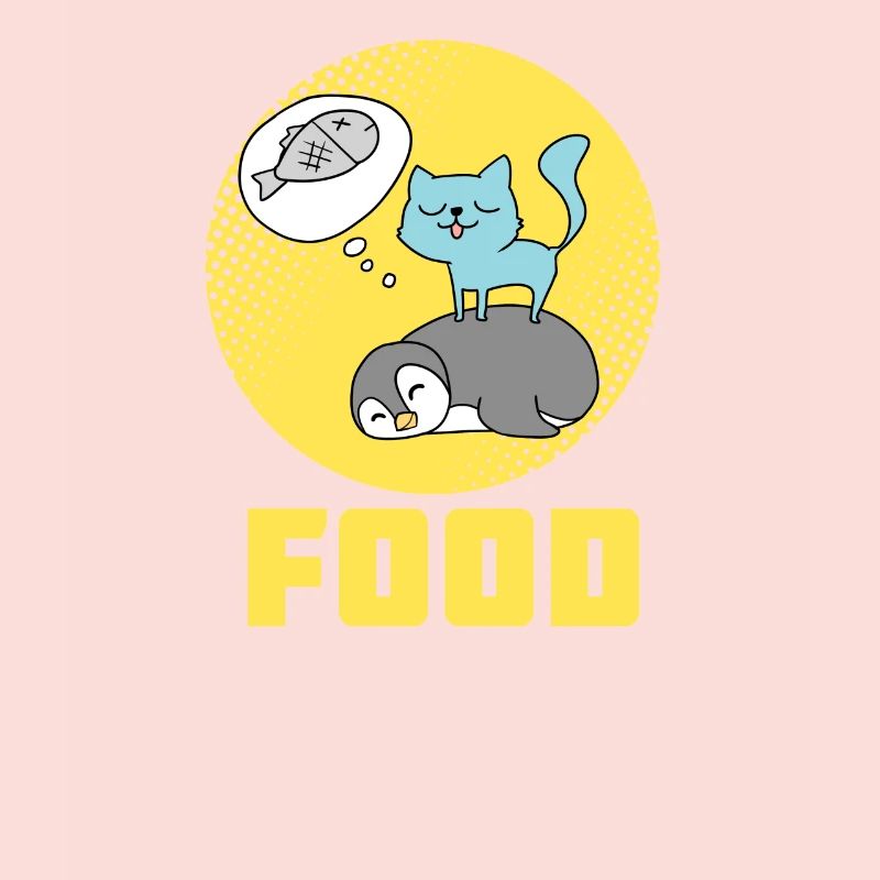 Katzenfischfutter, das coole Geschenkidee träumt