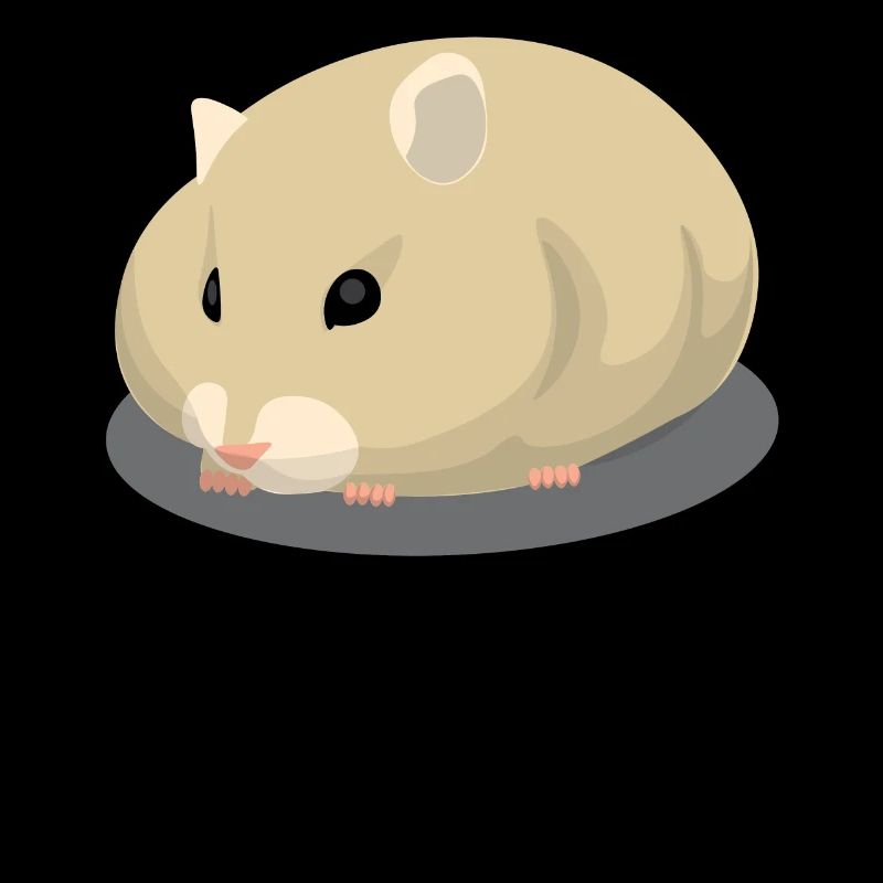Joli hamster brun clair