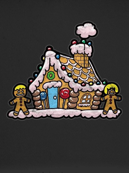 Christmas Nicholas gingerbread house