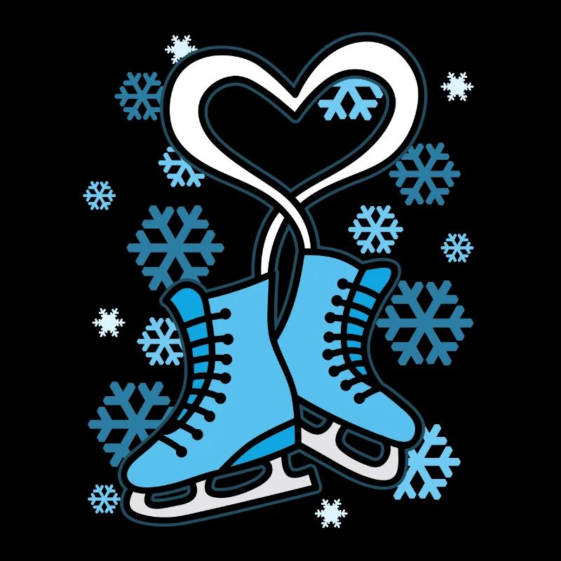 Schlittschuhe Eiskunstlauf Liebe Eis