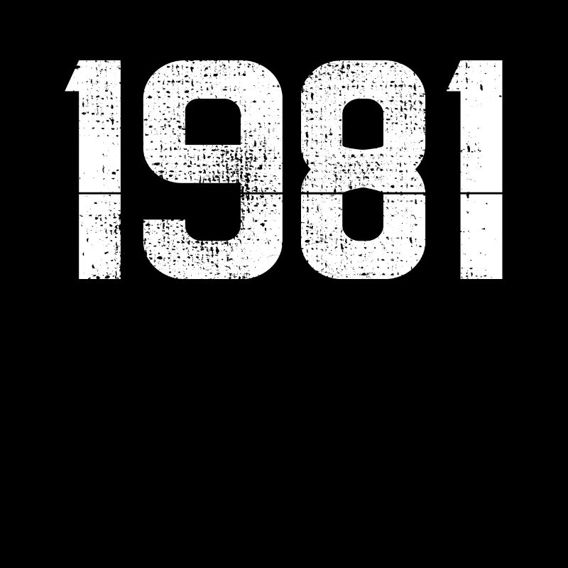 1981 Anniversaire numéro de l’année