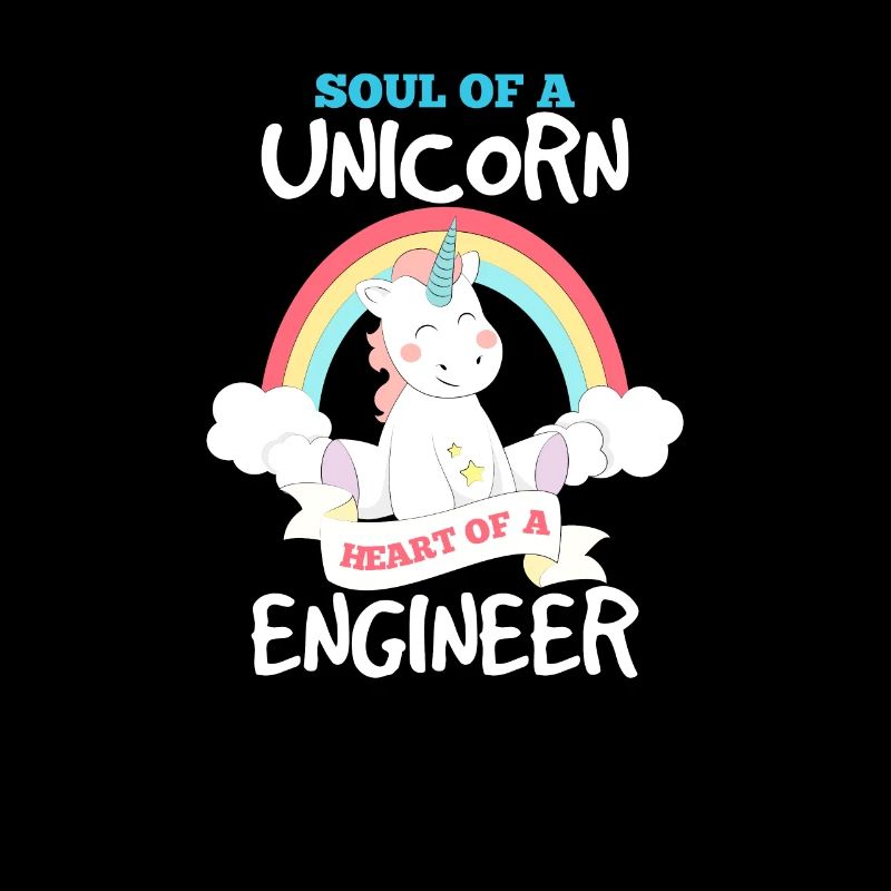 Ingenieur Engineer lustig Einhorn Spruch