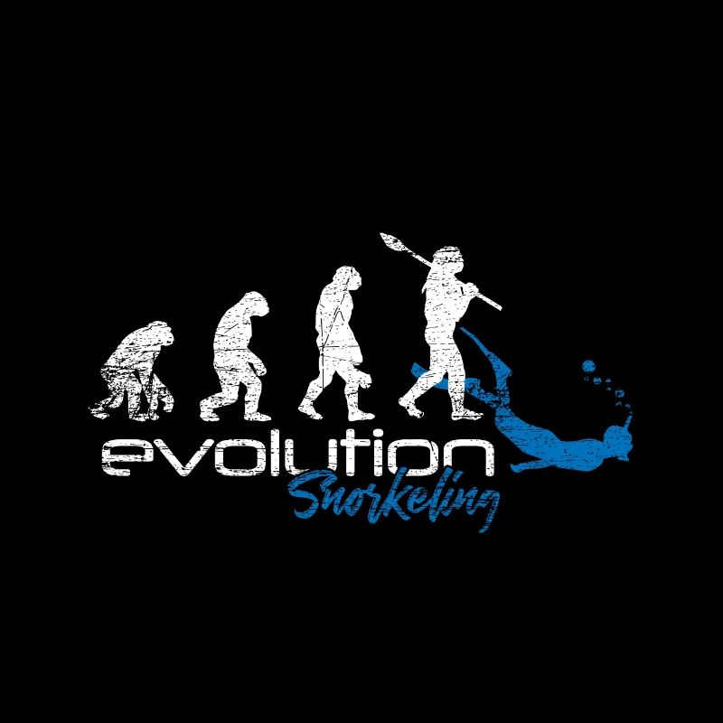 Diving snorkeling evolution coral reef