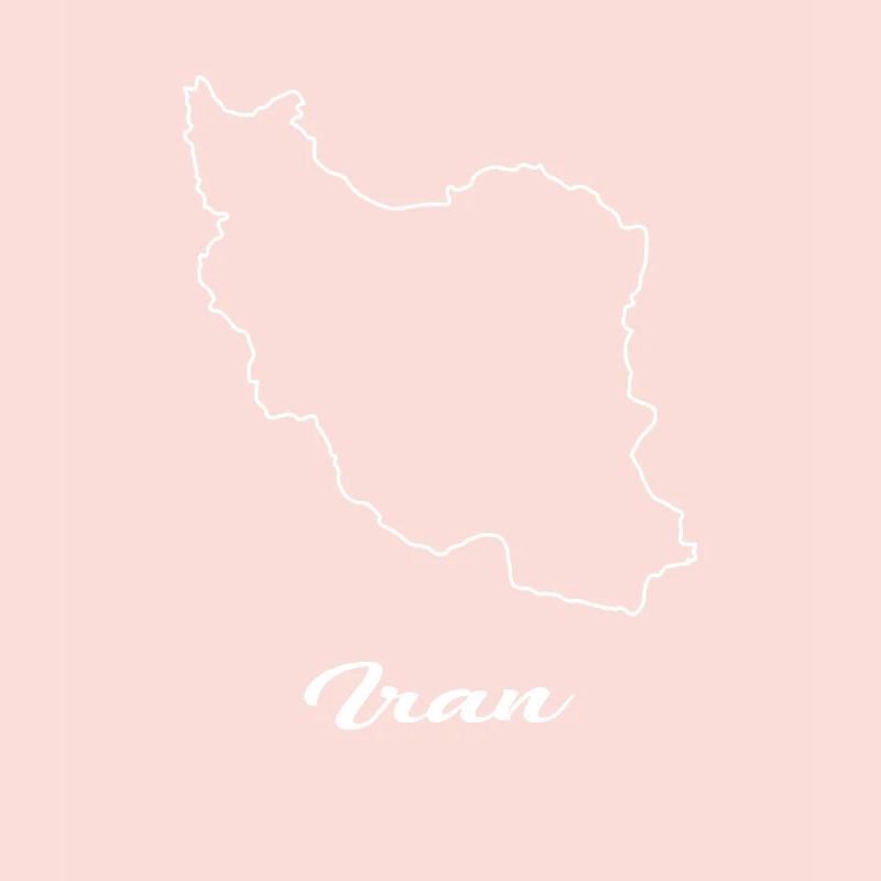 Iran map map