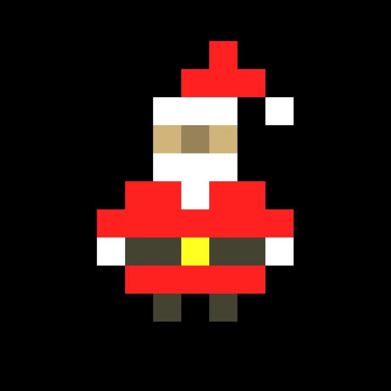 Pixel Père Noël Noël