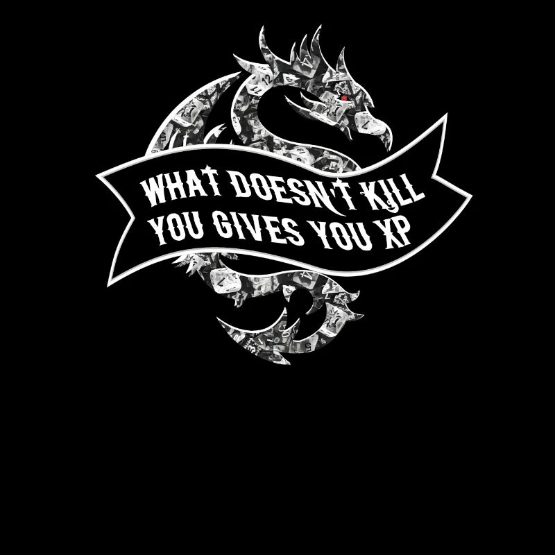 RPG Dice Rollenspiel Drachen,What Doesn't Kill,You
