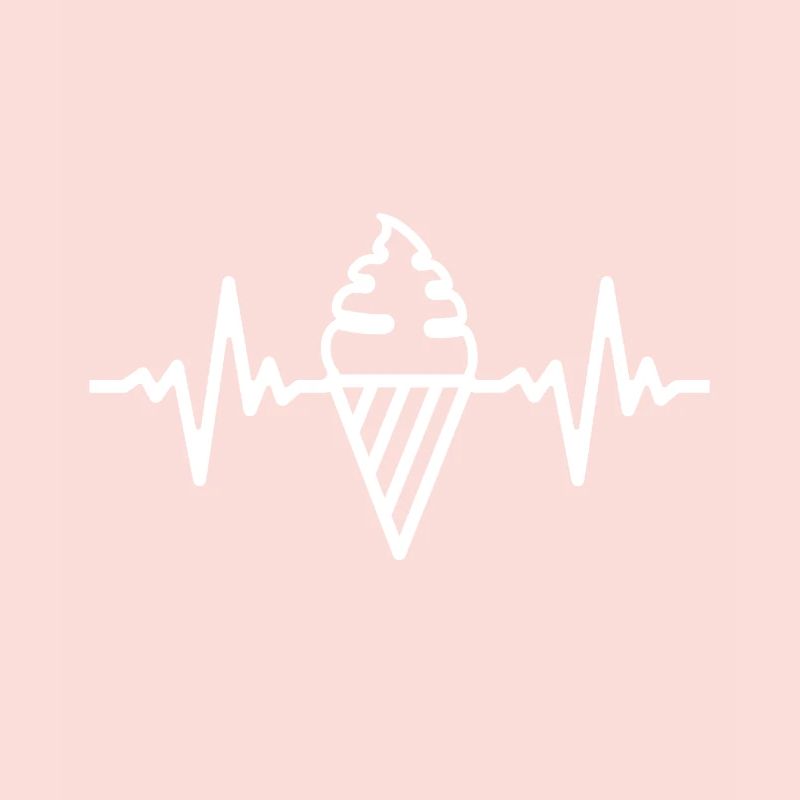 Softeis Eiskugel Herzlinie Eisliebhaber & Gastro