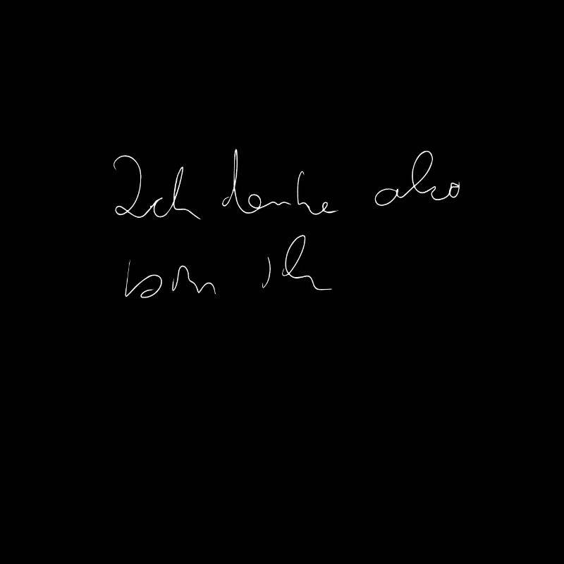 Ich denke also bin ich